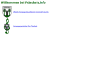 Tablet Screenshot of fraeschels.info